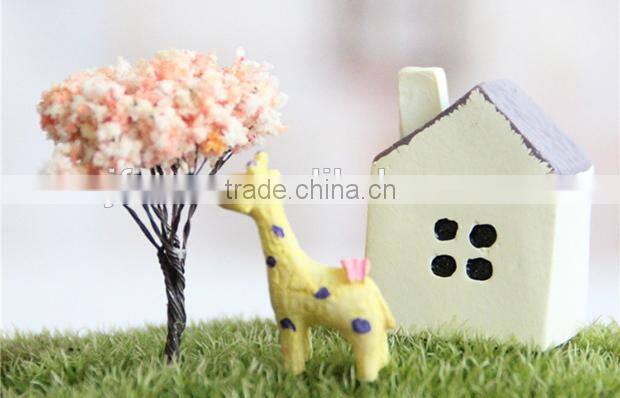 Moss micro landscape ornaments landscaping plants artificial cherry tree crafts
