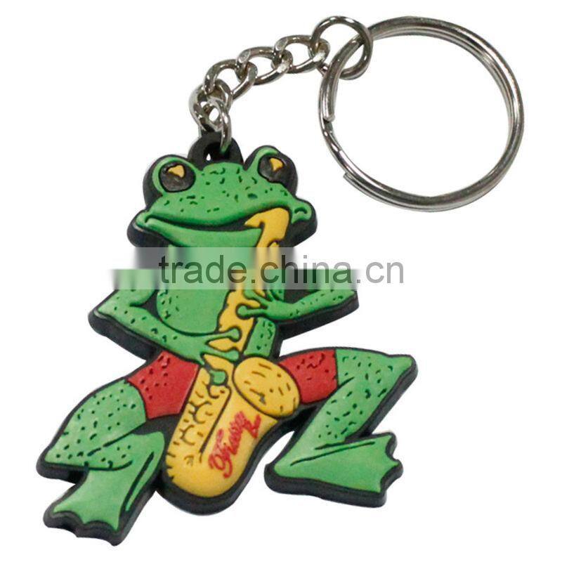 Lovely design 3D cartoon pvc keychain