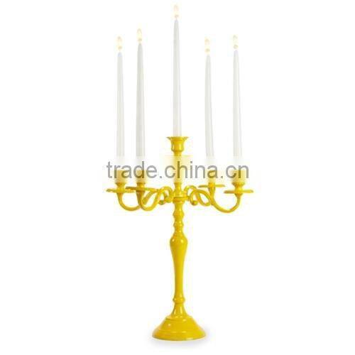 Glass candle holder Candelabra hurricane candelabra