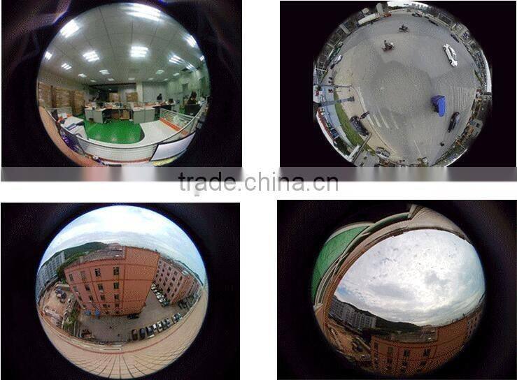 Newest Fashion 360 degree Full-Viewing sport dv camera 220 degree Fisheye Super wildangle Lens action camera