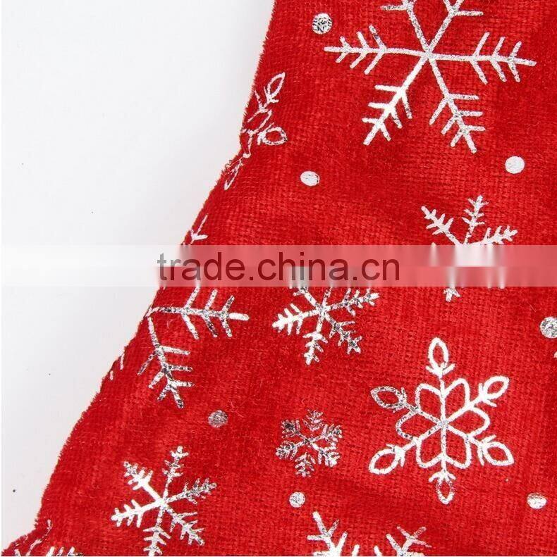 2016 Hot Slae Santa Claus Hat For Adults Snowflake Painted Party Christmas Dancing Hat