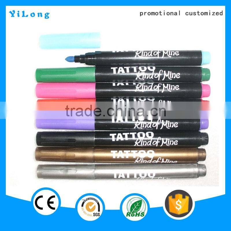 High quality metal tip skin marker, Surgical Skin Marker, with standard ruler packed in sterile bag, safe skin