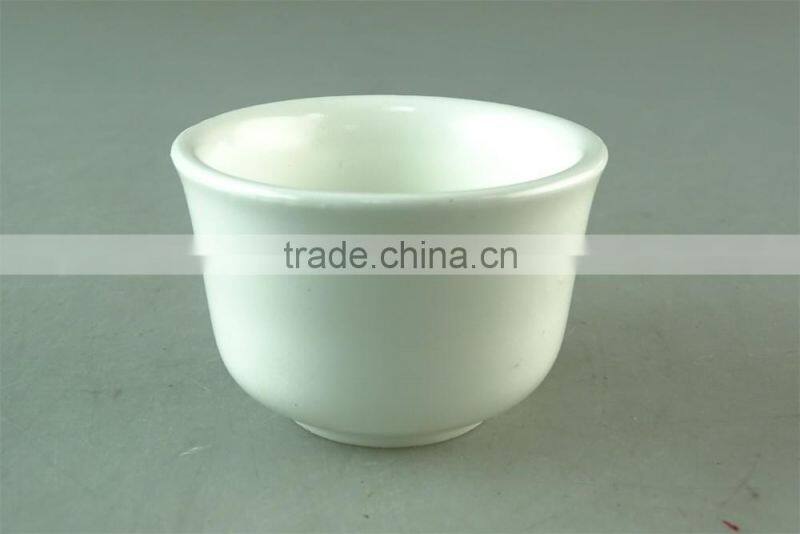 good quality foundation bulk white coffee ceramic cup for wholesale