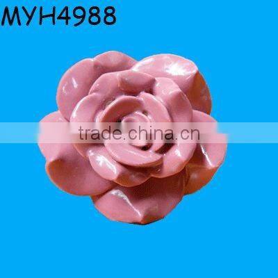 Designed bird shaped ceramic door knob