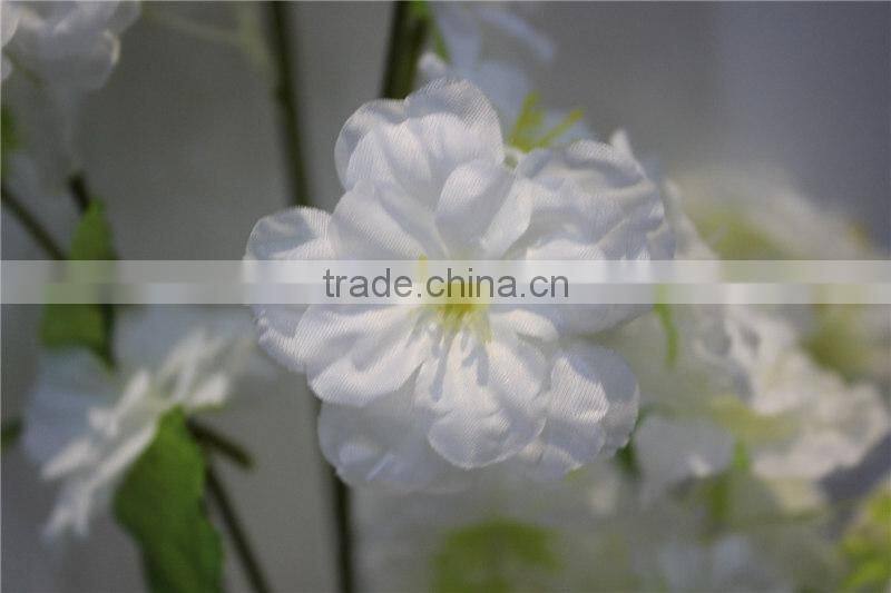 dry flower artificial cherry blossom fabric flower