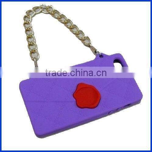 2013 hot sale wallet style Silicone Phone Handbag