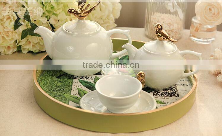 factory manufacture custom high process wooden tray table,wooden serving tray