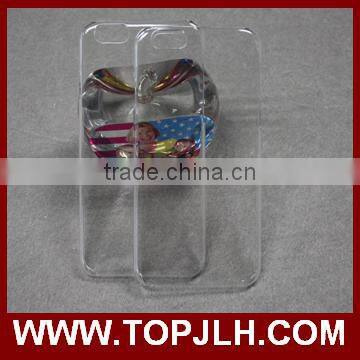 LOGO UV Printing Transparent Glossy Hard PC Mobile Phone Case For iPhone 7