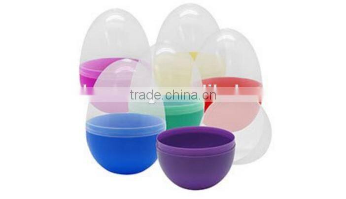 Plastic golden easter egg