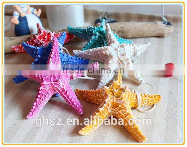 Custom home decor art artificial starfish statue