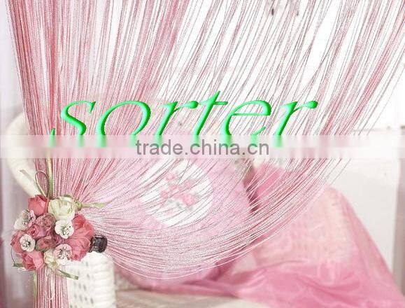 decorative partition fringe string curtain for room divider