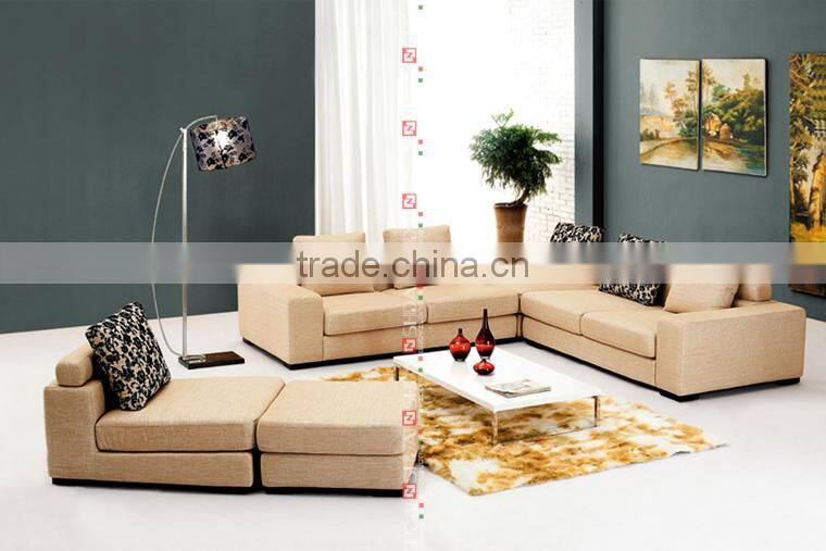 modern l-shape sofa, modern compact sofa, modern square sofa G167-RE