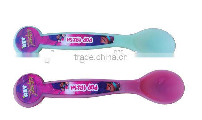 Free Sample Baby Spoon Plastic Feeding Spoon