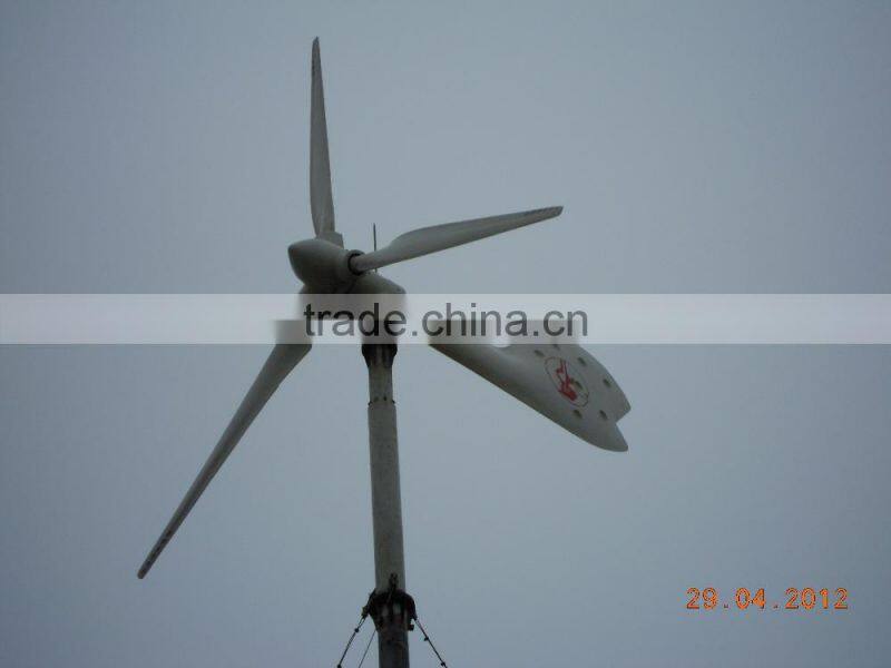 5kw PITCH controlled horizontal axis wind turbine- HOT SALES