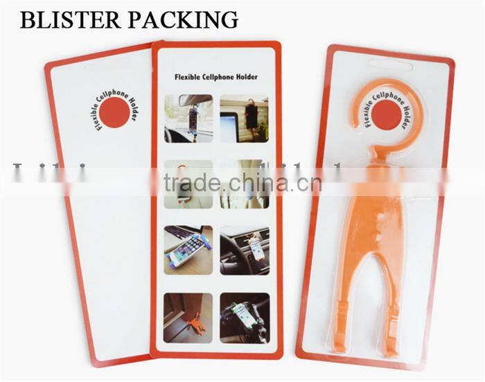 Universal multifunction flexible cellphone holder