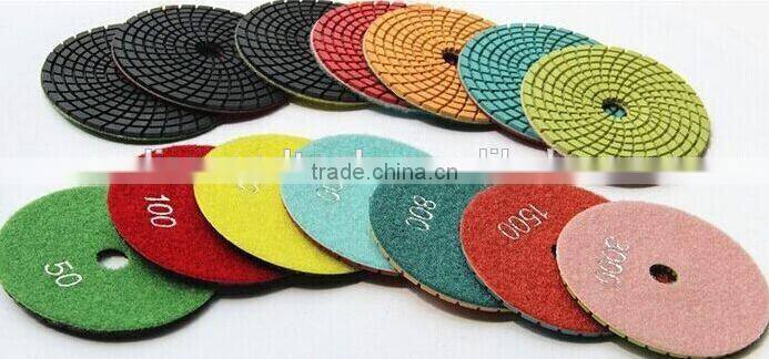 diamond polishing pads for glass polishing/Marble polishing pads/Wet polishing pad