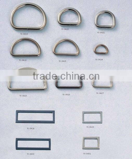 hot selling zinc alloy D belt buckles with high quality
