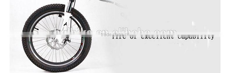 20 inch electric mountain folding bicycle made in Zhejiang