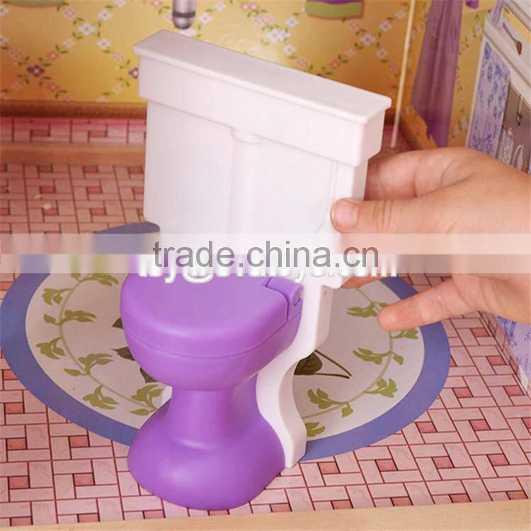 New arrival luxurious and colorful wooden large dollhouse for kids W06A221