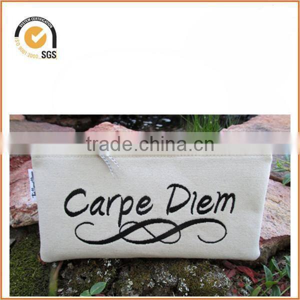 Tapir Snack Bag, Canvas Zipper Pouch,6"x3.3"x1.6" By Chiqun Donggaun CQ-H01052