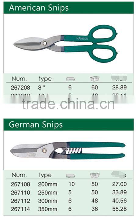 Professional tinsmith snips