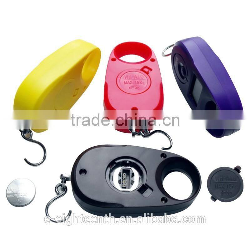 2016 new arrival hot sale 25Kg/5g Mini Digital Hanging Hook Luggage Scale