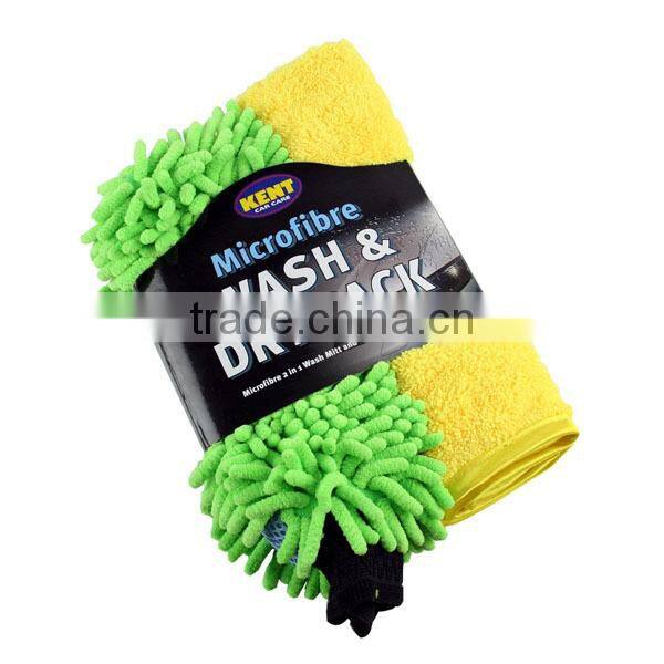 2013 hot sell microfiber wash mitt car/Mitt Microfiber Car Wash Washing Cleaning Glove
