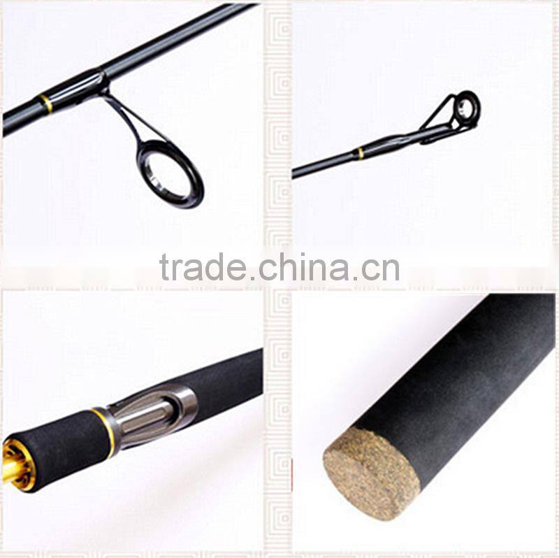 Spinning Fishing Rod with 3 Different Actions Tips