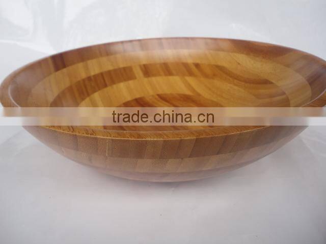Fashion bamboo salad bowl