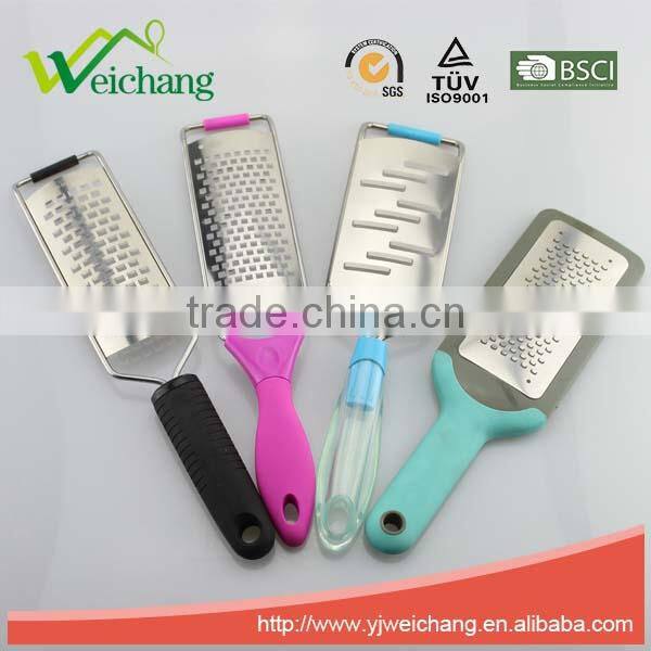 WCR183 New product stainless steel ETCHING GRATER grater manual cheese grater vegetable kitchen graters