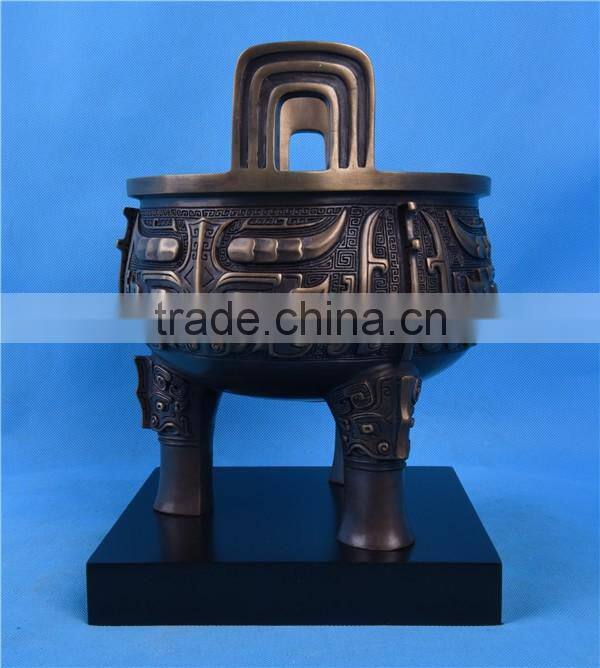 Chinese Classical Bronze tripod small/China bronze artwork tripod/Bronze Decoration Classical