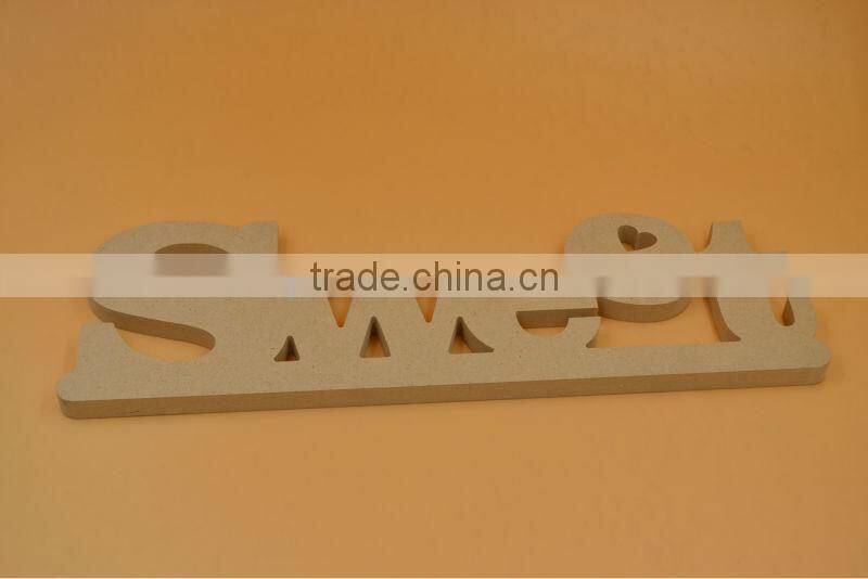 CUSTOMIZED SWEET wooden letters