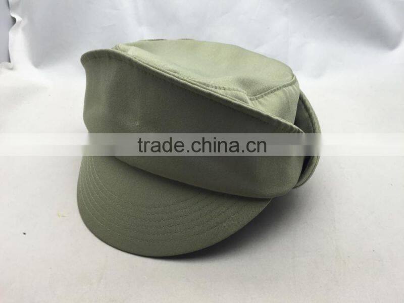 Customize 100% Cotton Military Caps and Stewardess Cap with Dongguan Factory
