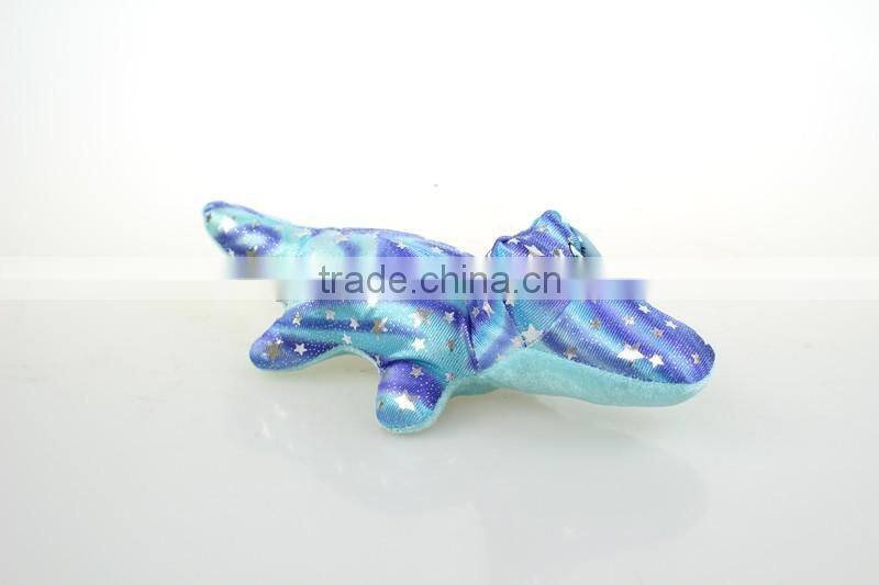 Beautiful crocodile bling bling cute colorful plush toy