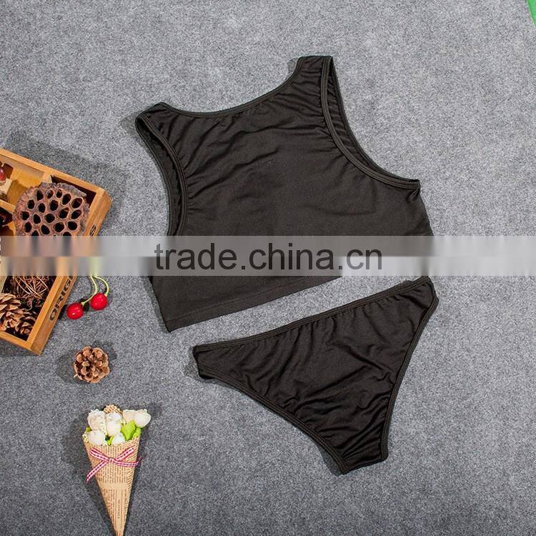 new fashion summer front open bikini set