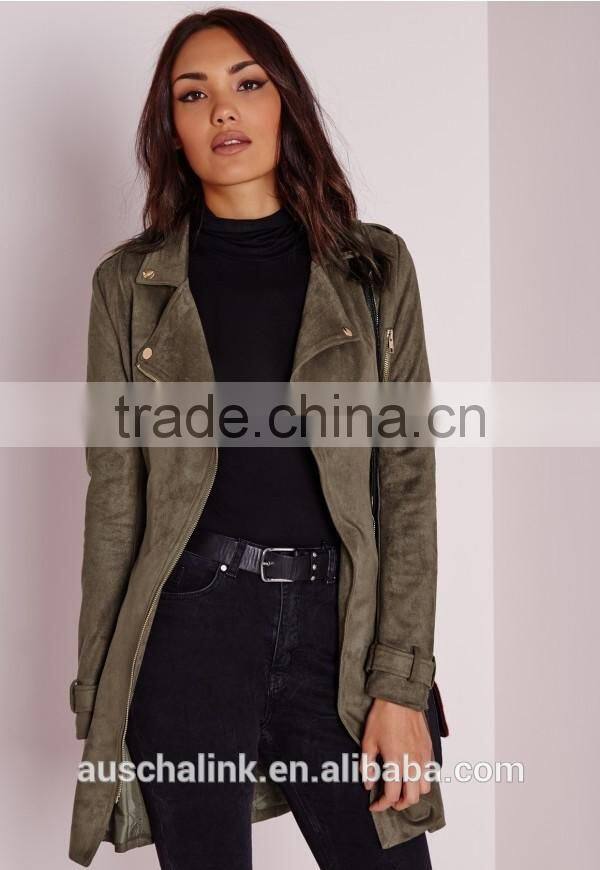 best selling girls faux suede biker jacket low price