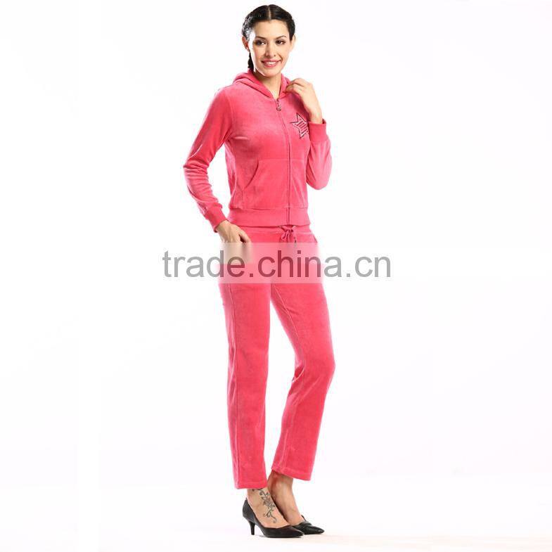2016 fashion velour china wholesale women apparel