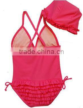 Factory wholesales pink lace stamps tankinis swimwear
