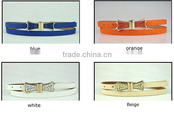 MOQ 1pc high quality shinny 14 different colors beautiful metal buckle cheap price belt for women belt cummerbund