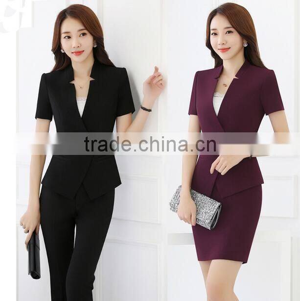 Women New Design Fashion Formal Suit For Office Lady Work Wear Suit