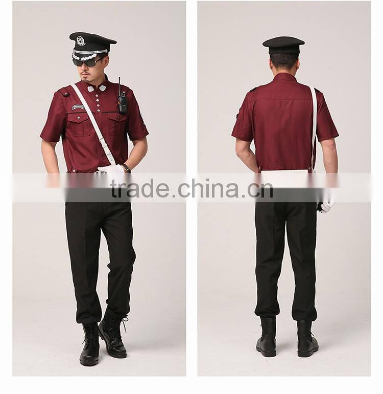2016 New design security guard uniform