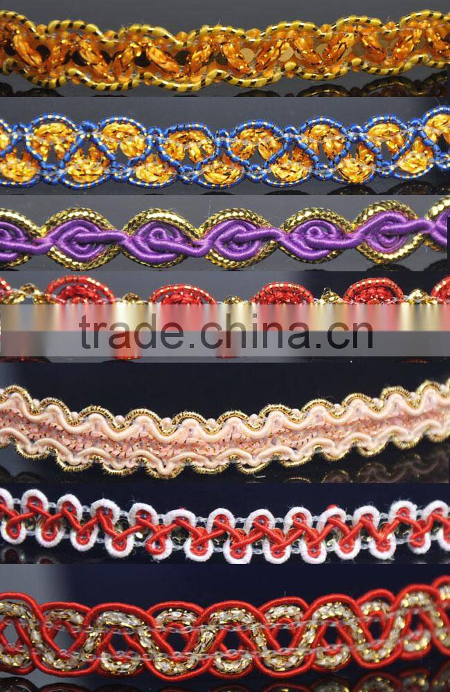 hi-ana trim1 Free sample available multi color lace trimming