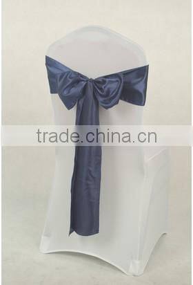 factory supply 18 cm high quality wedding holiday chair bow satin chair bow