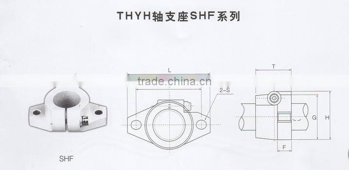 Linear optical shaft bracket SHF12 SHF16 for ball screw