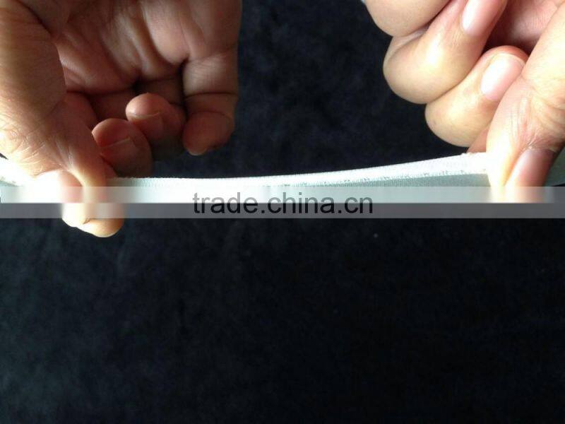 Silver Reflective Fabric Piping without sewing lines for garment