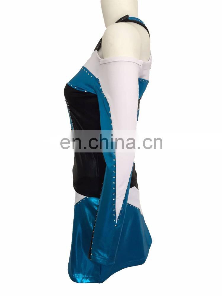 Girls Quick Dry Soft Custom Design Wholesale Cheerleader Uniform