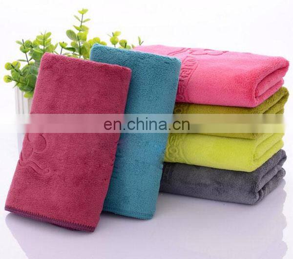 microfiber thicken hair towel strong water abosorption