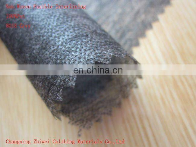 Dot interlining Eco-Friendly China Professional Factory Made Single dot Non Woven Fusible Interlining