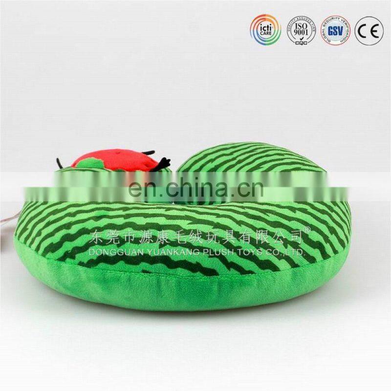 ICTI audited factory lovely green onion plush pillow factory in china