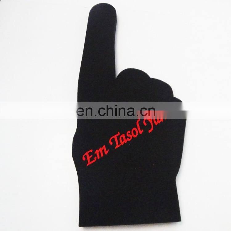 Cheering giant sponge foam hands